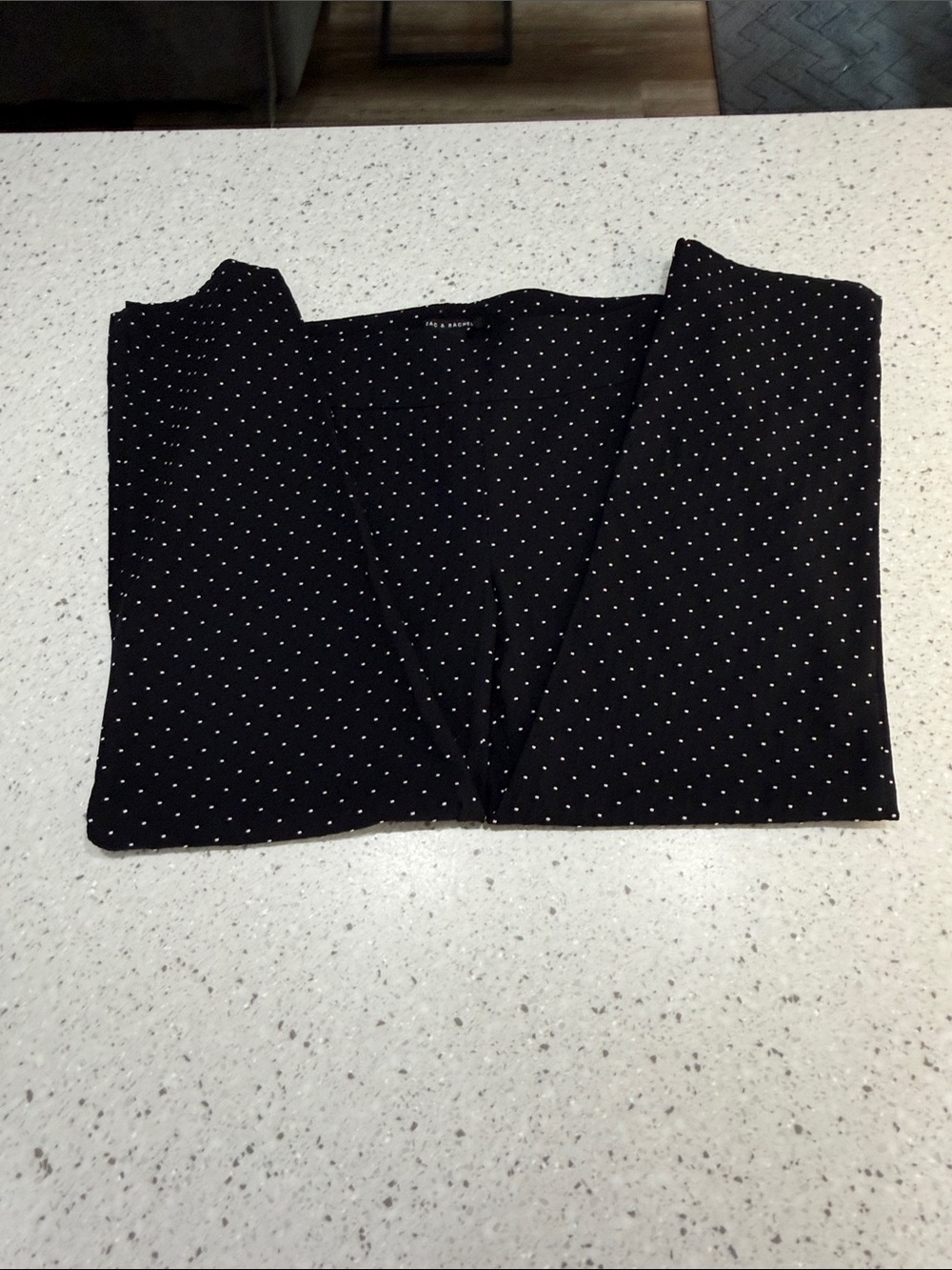 Zac & Rachel Black Polka Dot Trousers